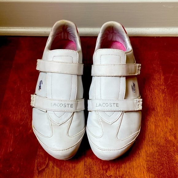Authentic white Lacoste Arixia White Sneakers Size 10 - Picture 1 of 7